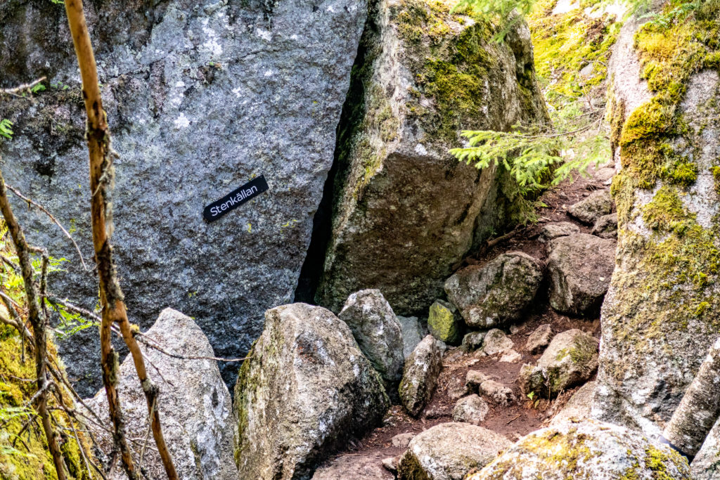 Stenkällan är en sevärdhet i Tivedens nationalpark