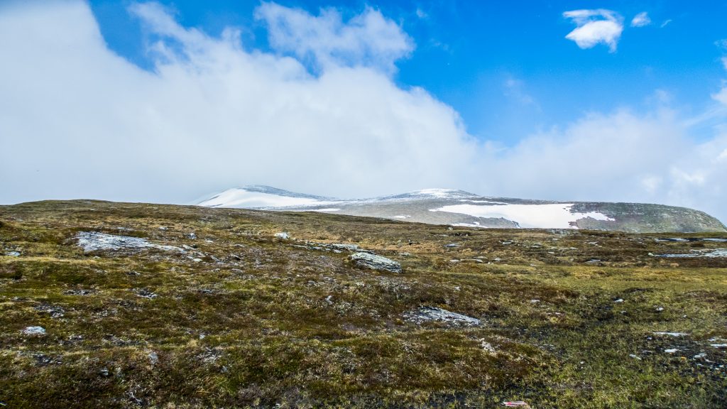 Nysnö på Helags