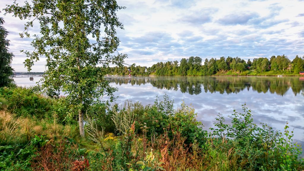 Umeå strandpromenad