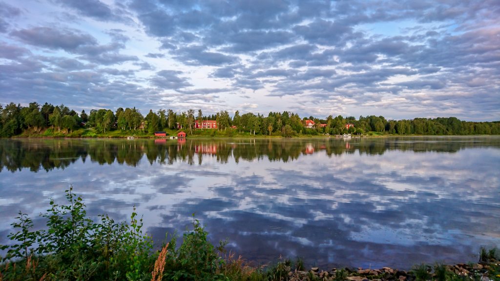 Umeå strandpromenad