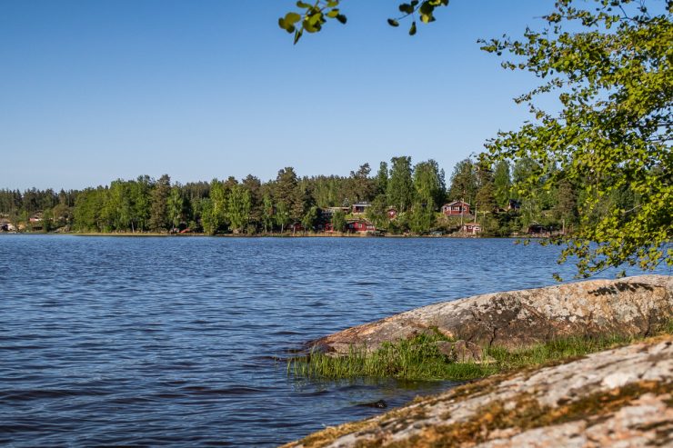 Fika vid Ensjön