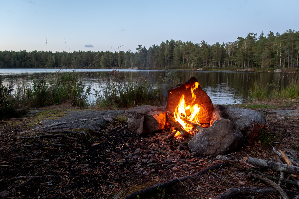 brasa vid Skvättsjön