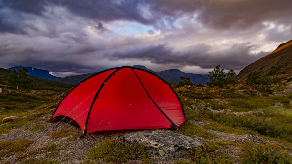 Hilleberg Niak tält i fjällen