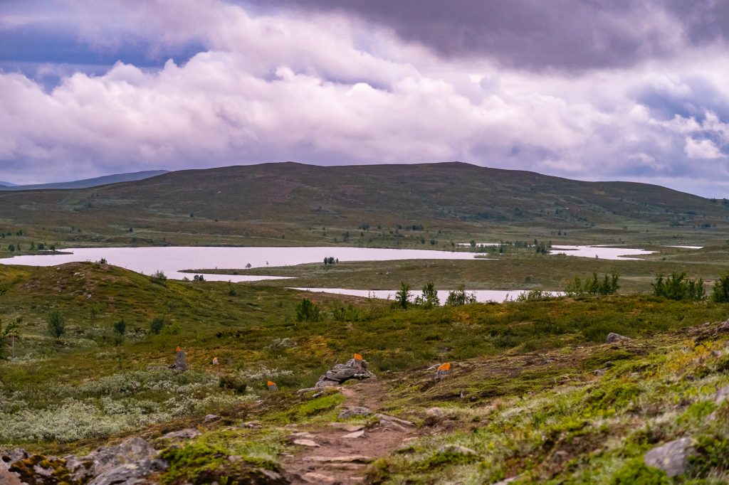 Kungsleden mellan Tärnasjön och Serve