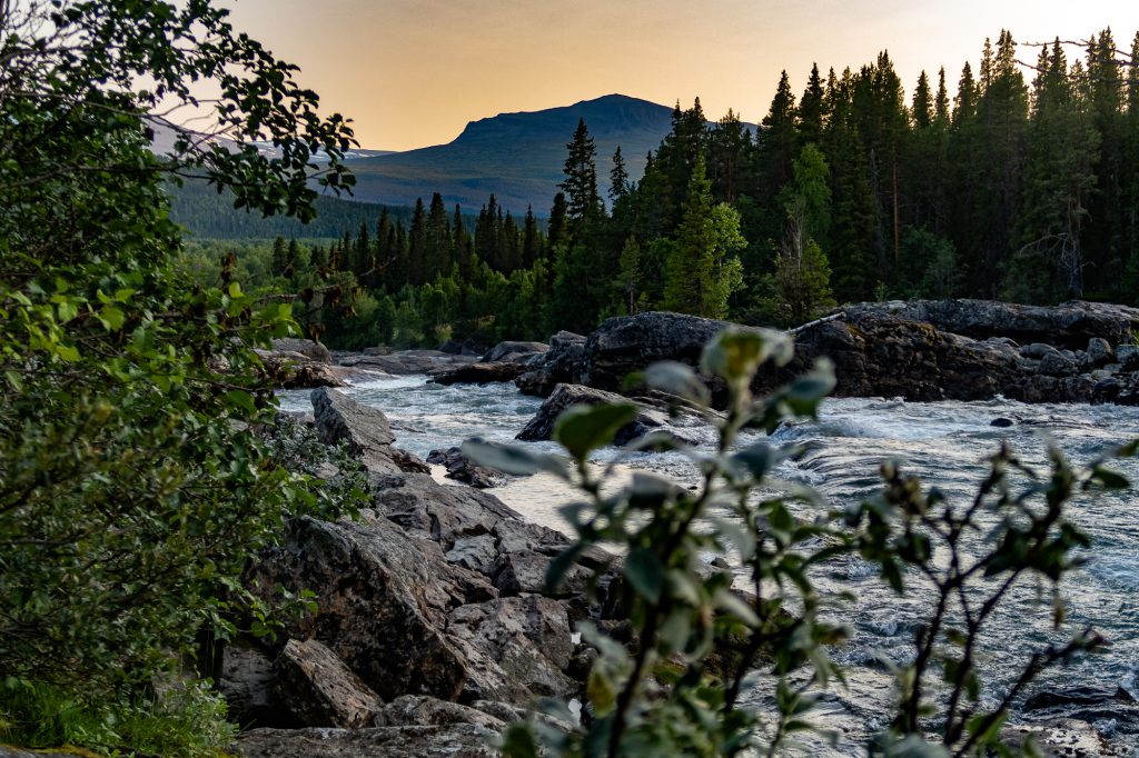 Jokken Gamájåhkå vid Kvikkjokk