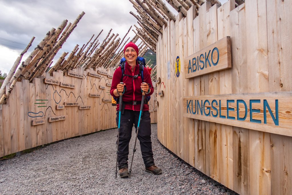 I mål efter 21 dagars vandring längs Kungsleden