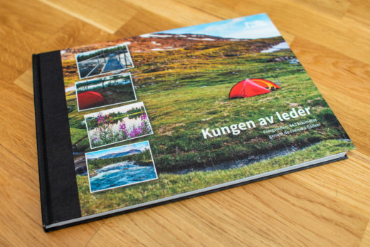 Fotobok om vandring av Kungsleden