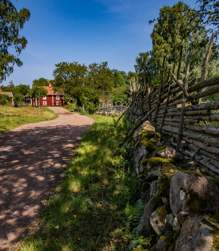 Gärdsgård vid Stensjö by