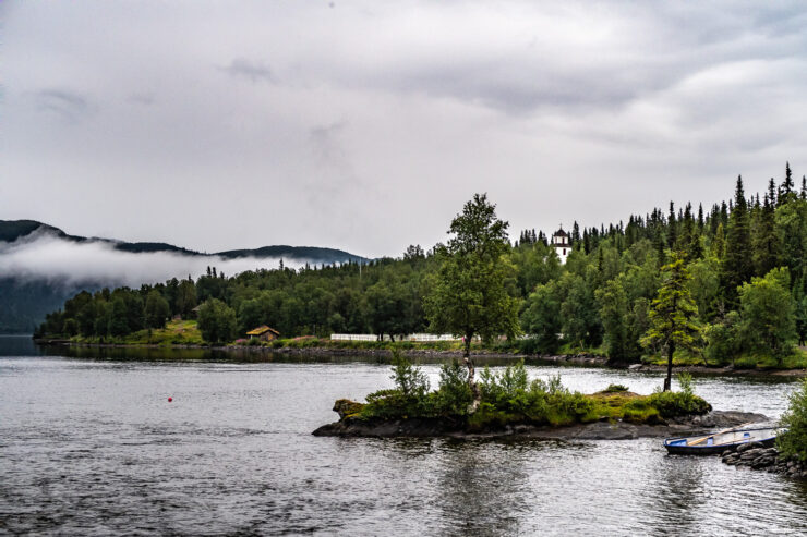 Utsikt över Fatmomakke kyrkstad