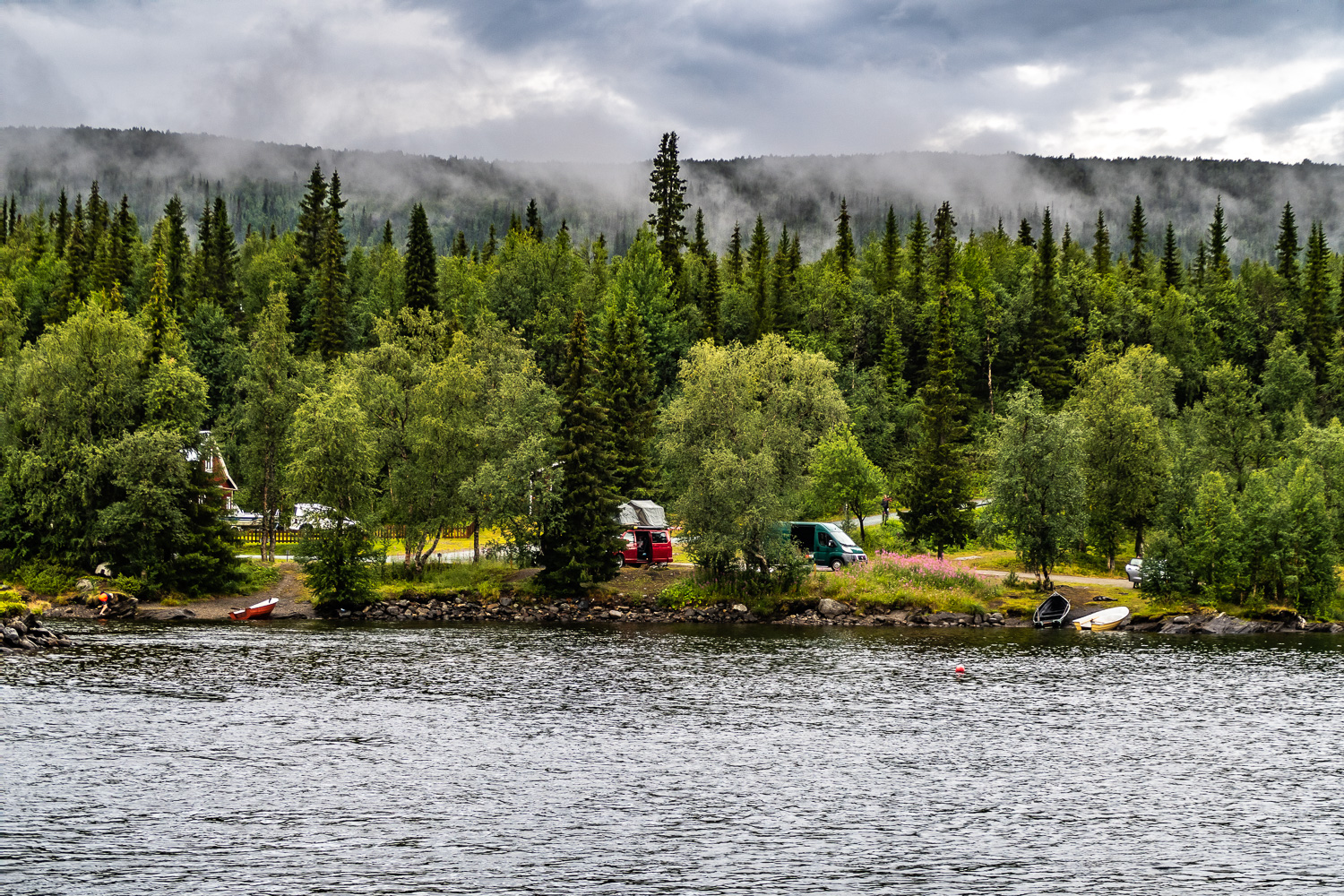 utsikt över naturcamping i Fatmomakke