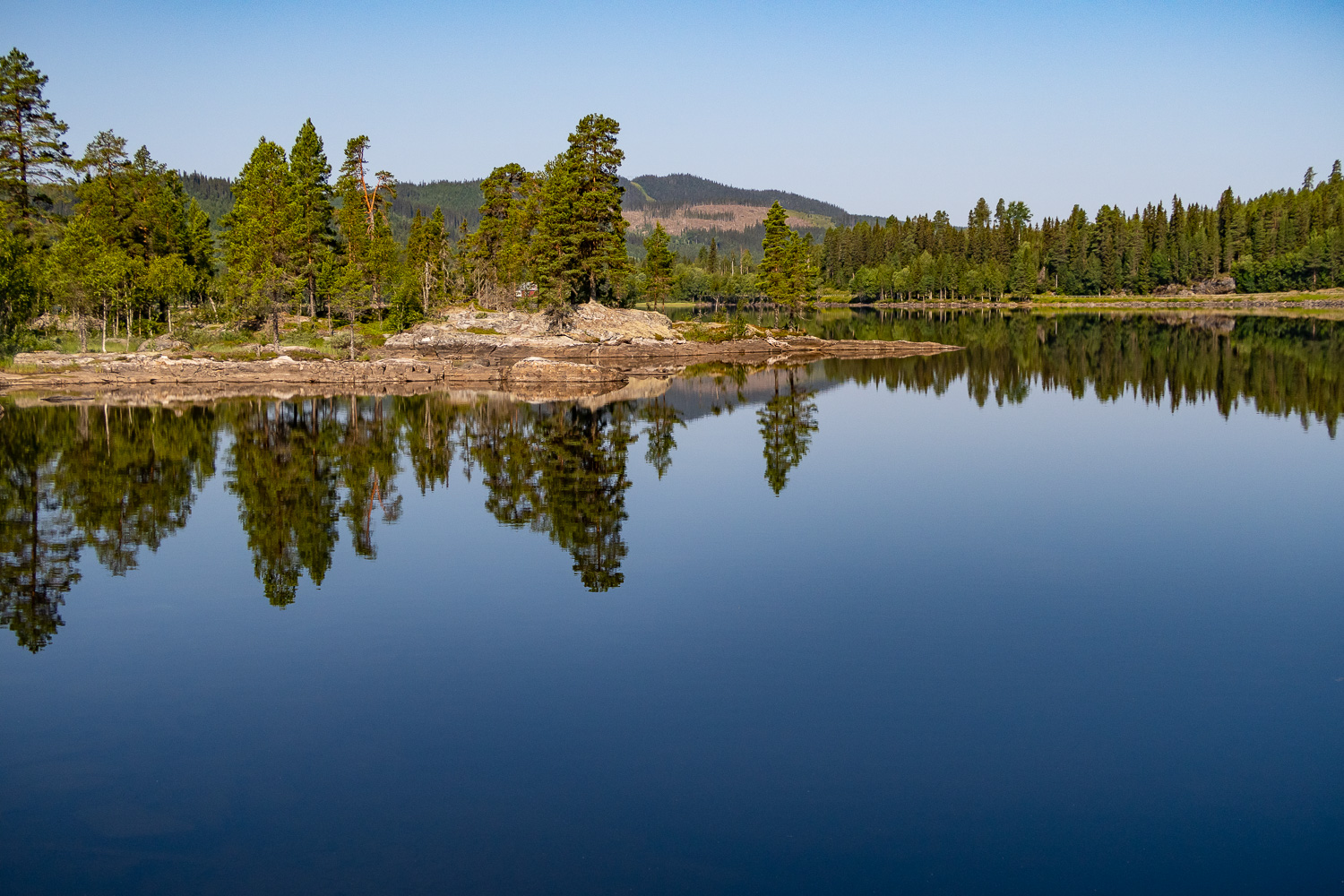 Bågedeforsen, uppdammad