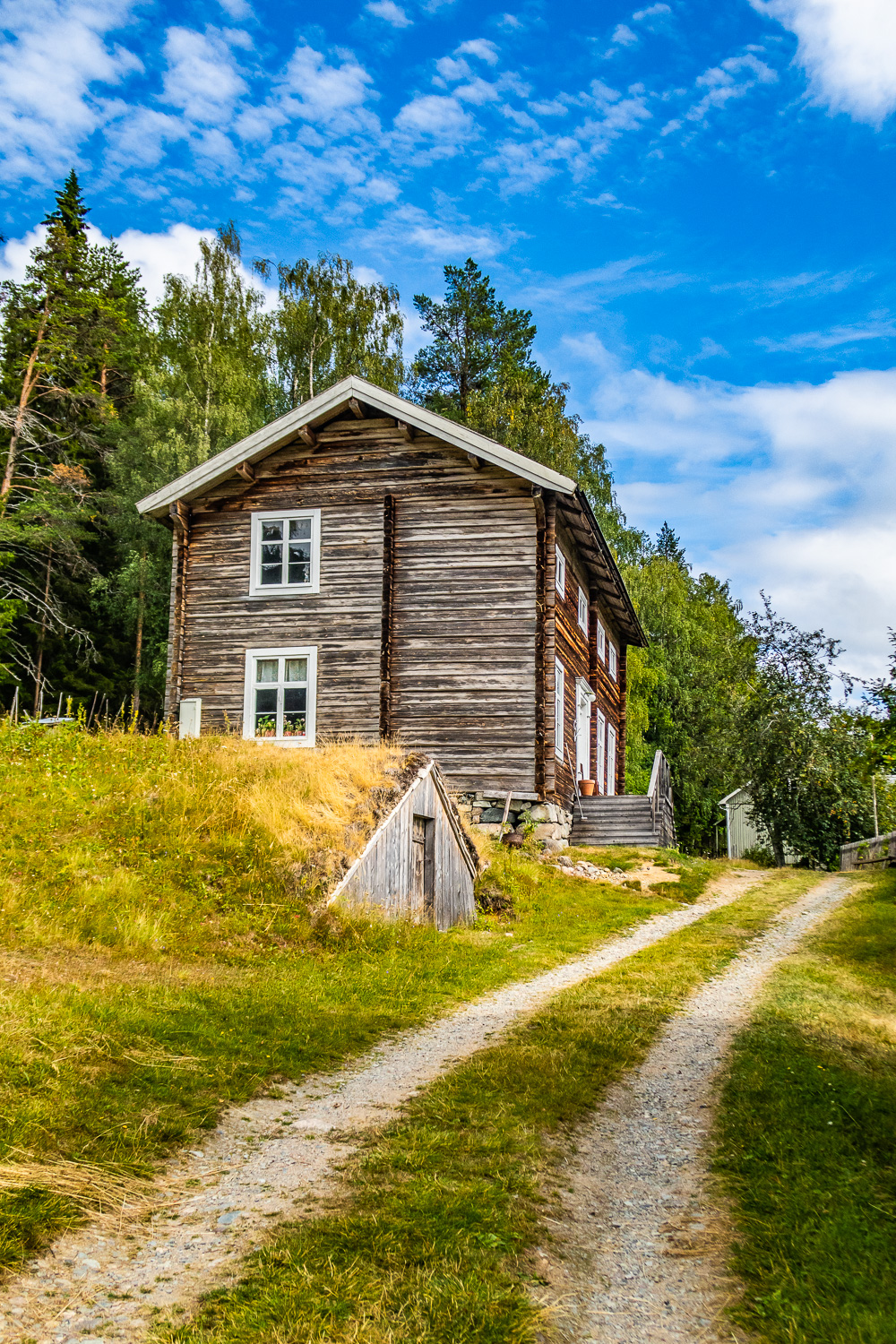 Boningshus och jordkällare i Gallejaur kulturreservat