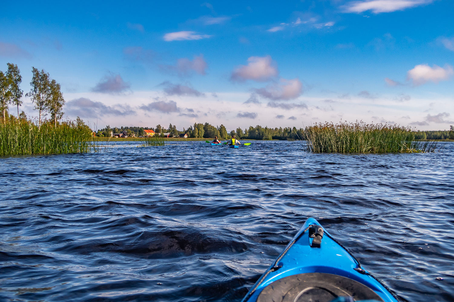 Kajak i sjö