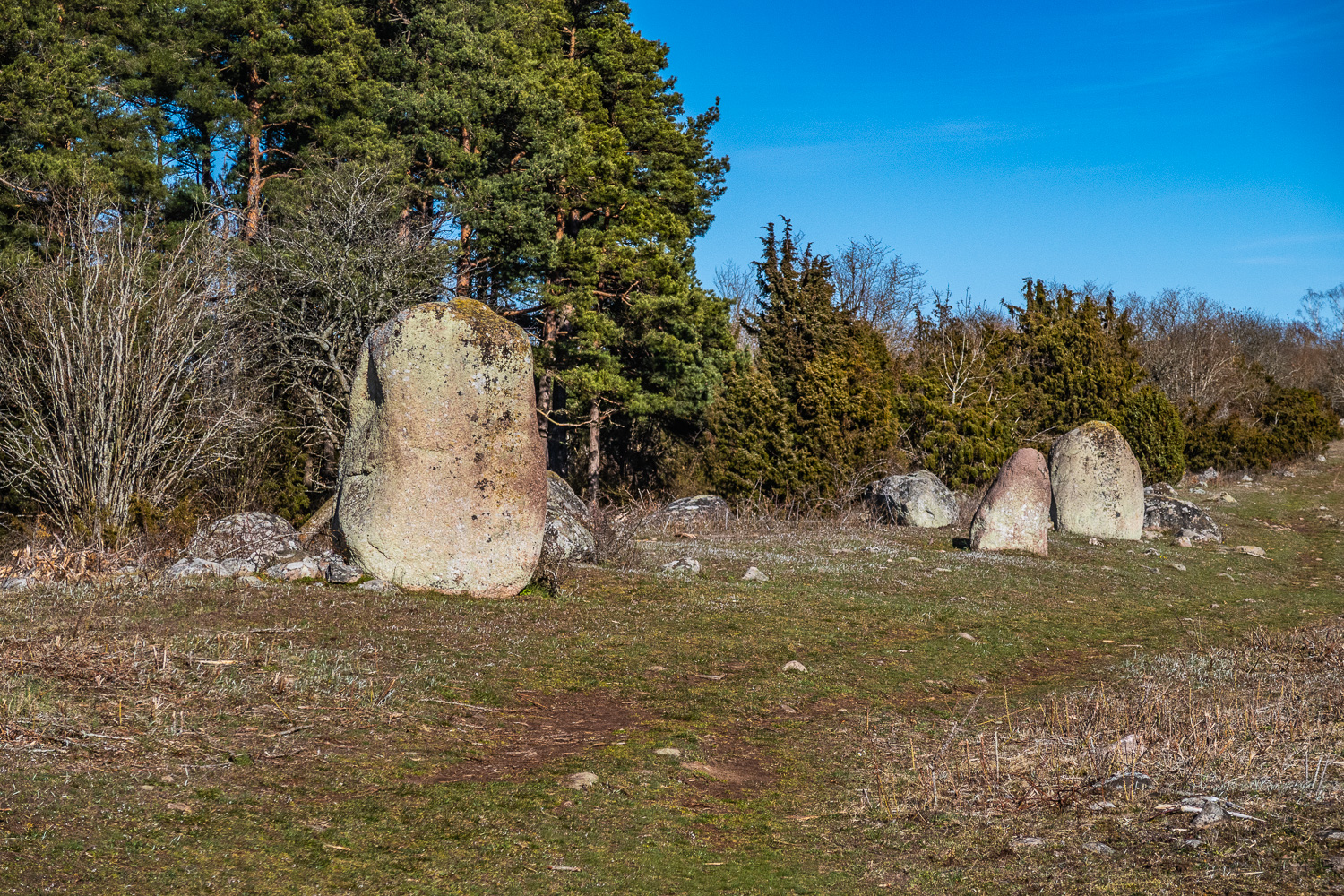 Resta stenar på Jordtorpsåen, Öland