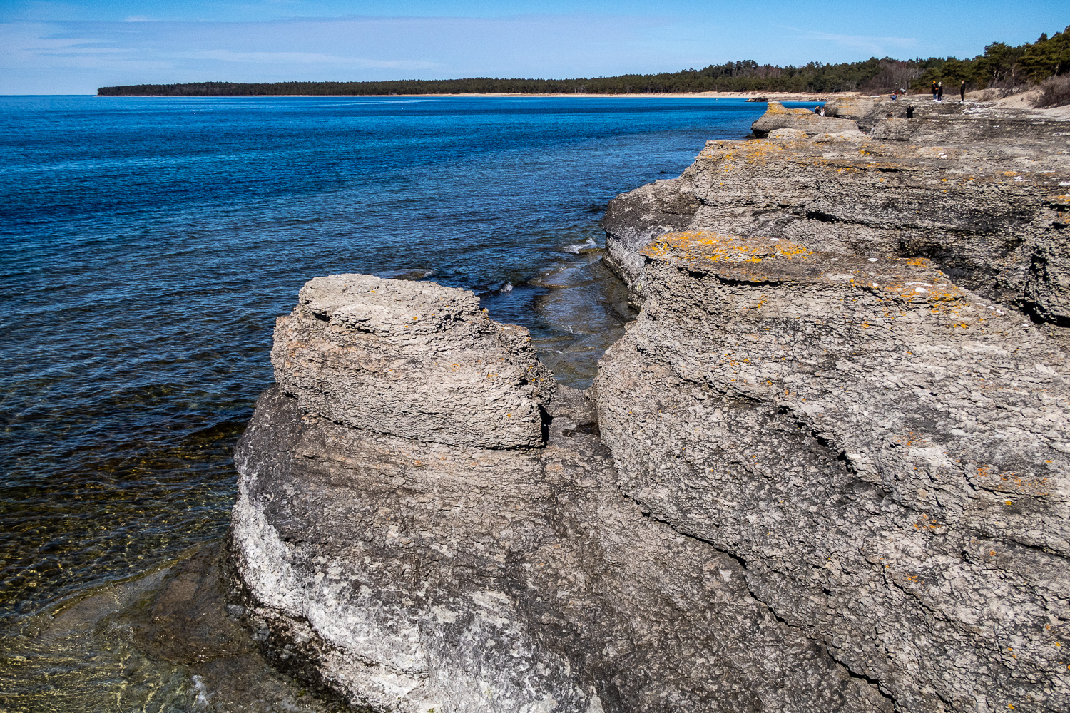 Raukar vid Byrums Sandvik på Öland