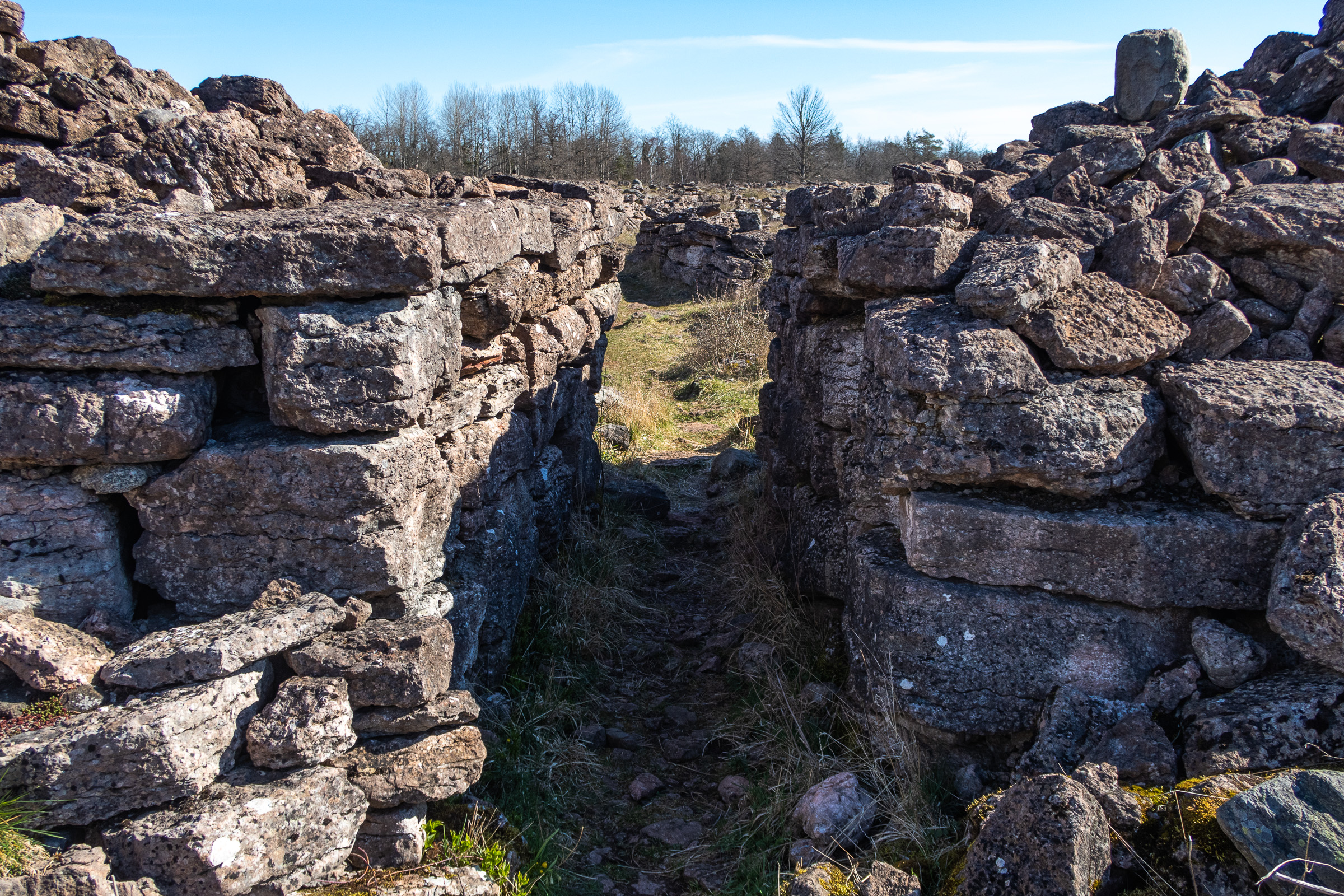 Ingång till Ismanstorps borg