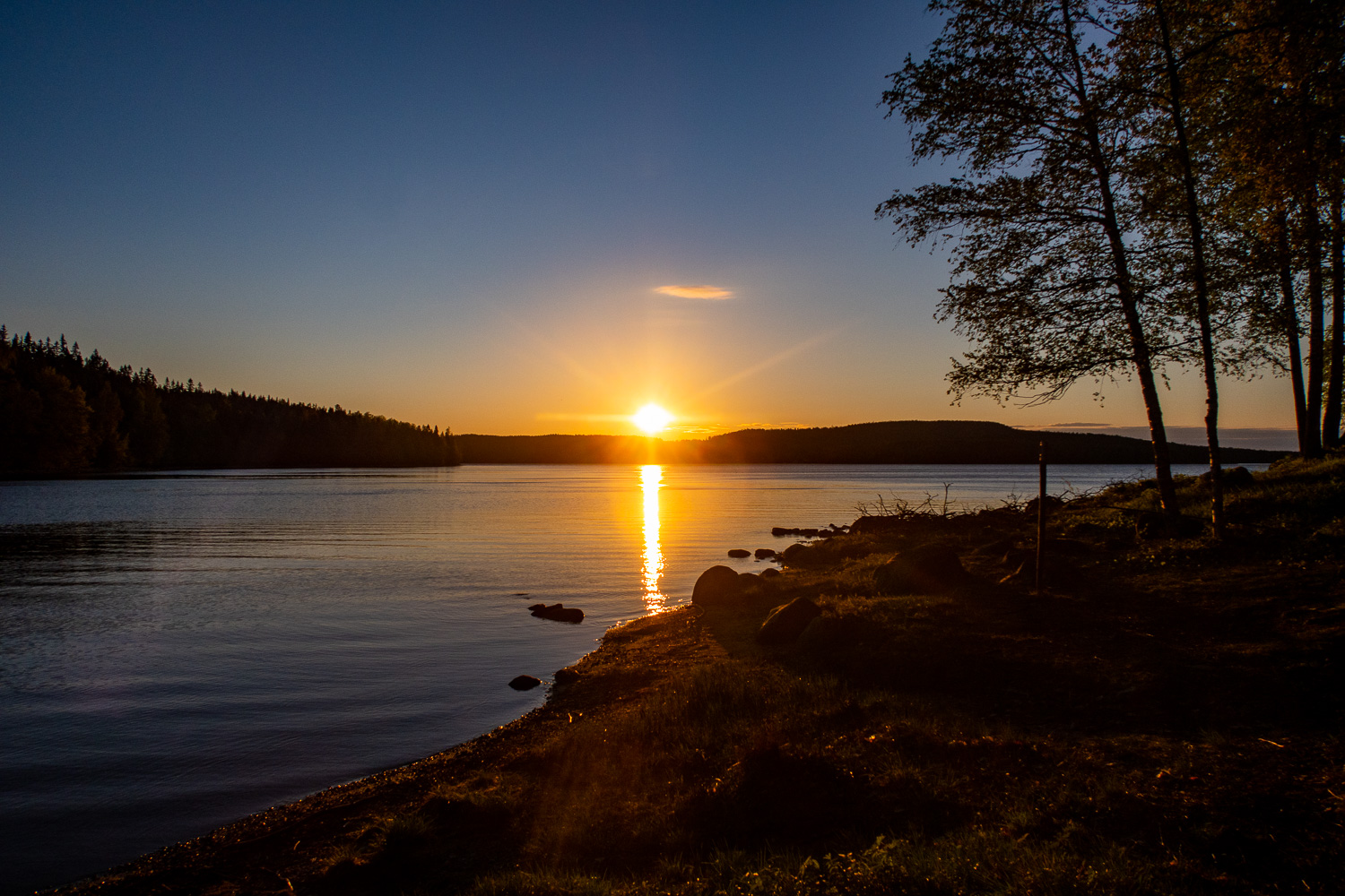 Soluppgång vid Bodviken