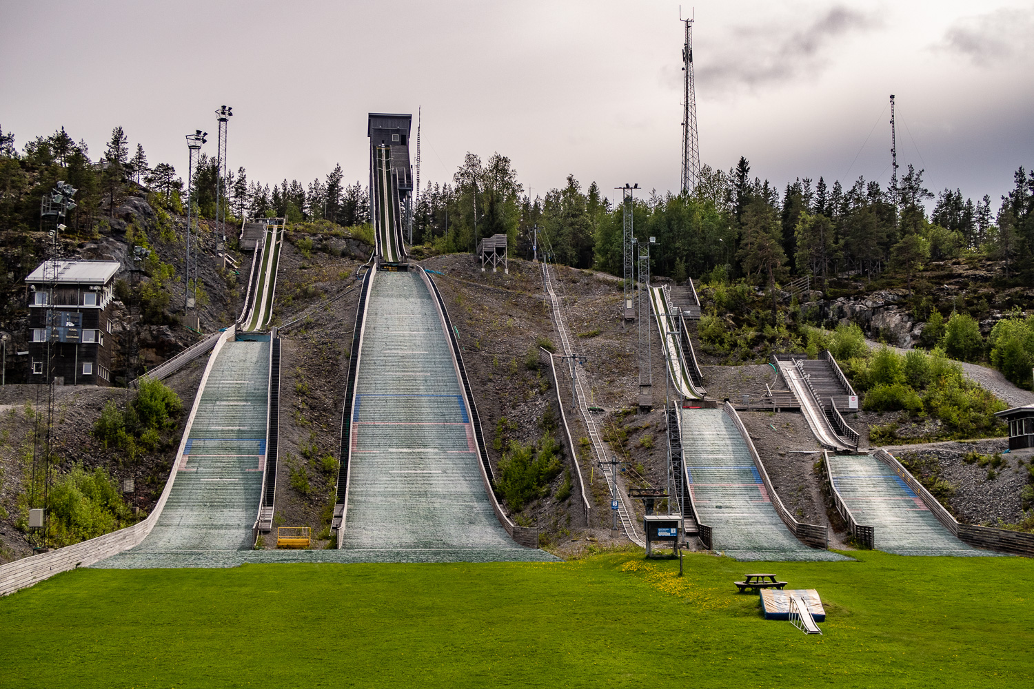 Hoppbackarna i Örnsköldsvik