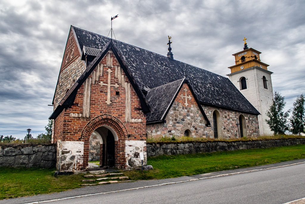 Den medeltida kyrkan i Gammelstaden