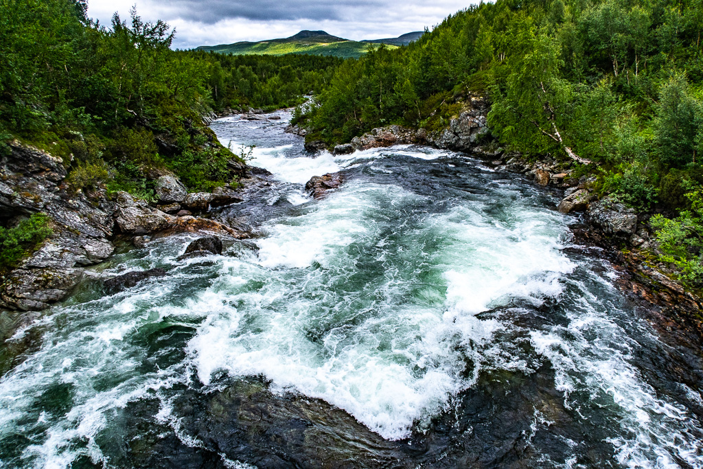 Ransarån forsar fram