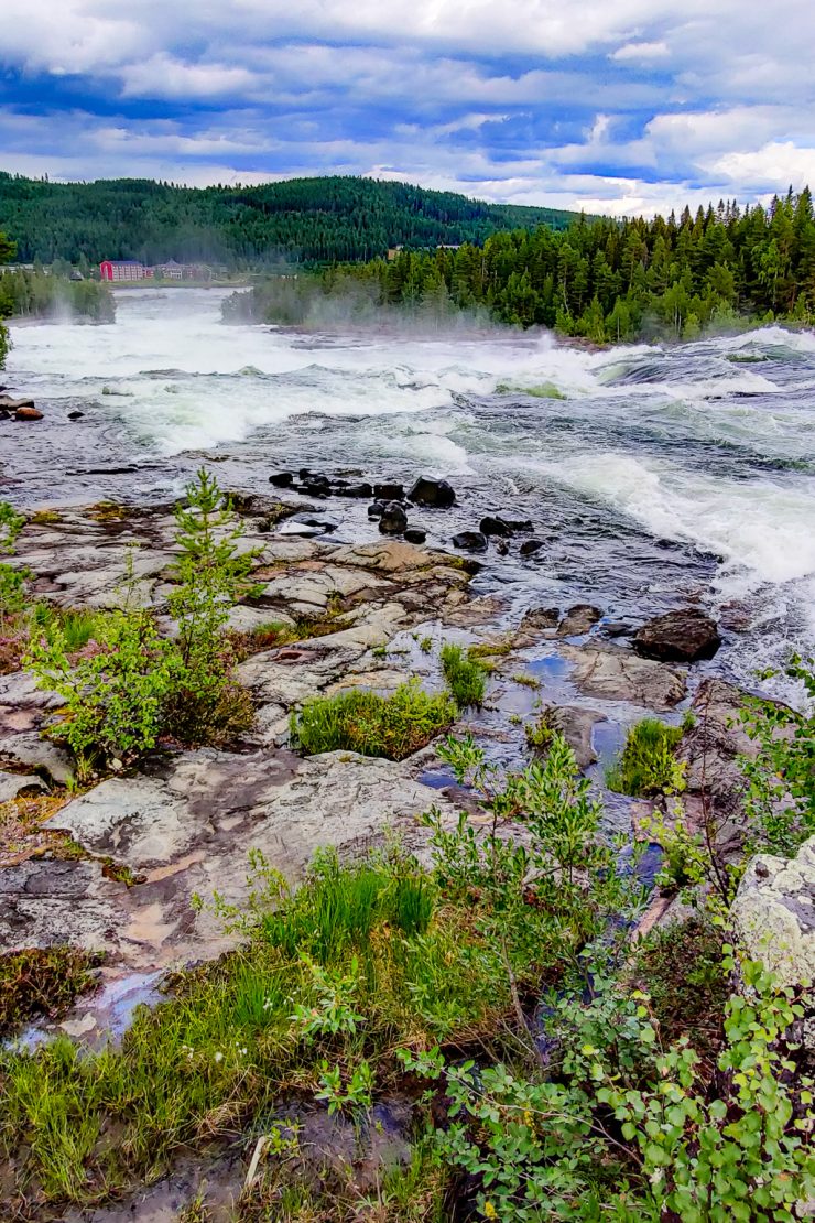 Vy över Storforsen