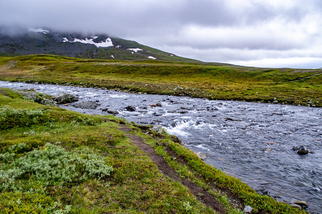 Fjällbäck att vada över