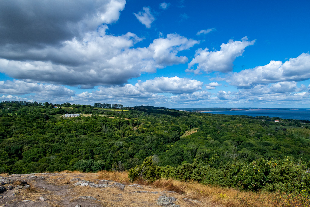 Högsta punkten i Stenshuvud nationalpark