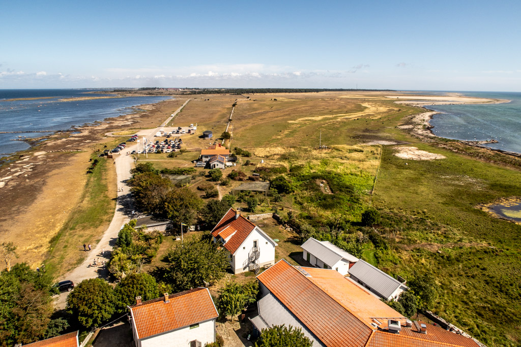 Utsikt från fyren Långe Jan på Öland